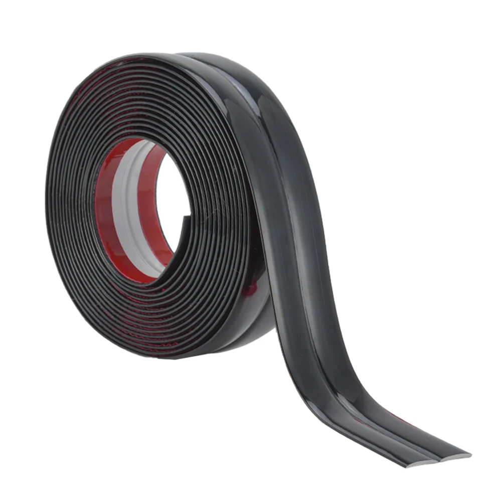 Matte Flexible PVC Decor Strip For Wall Mirror Tile DIY Self-Adhesive Wall Stickers Furniture Edge Guard Strip