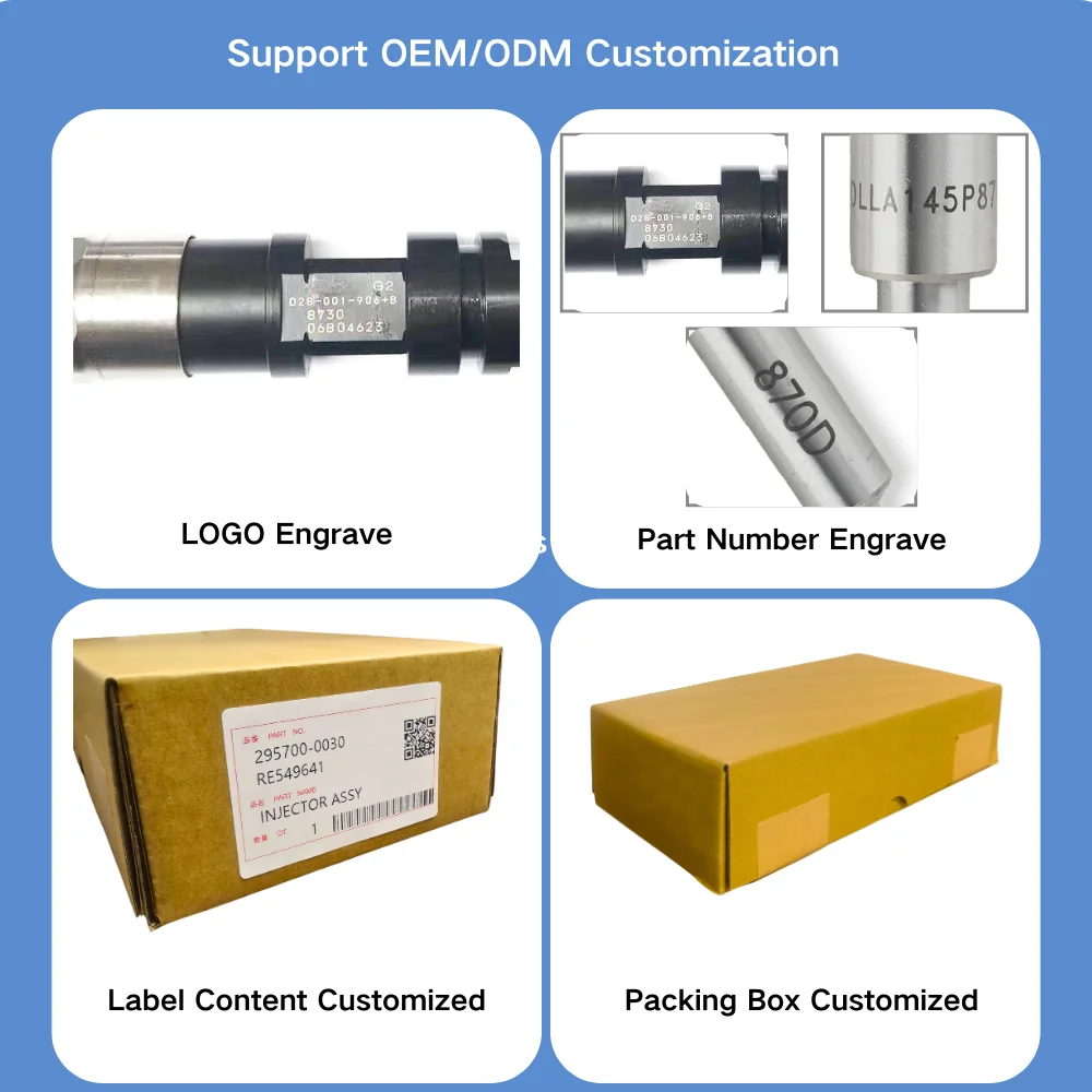 095000-6376 Fuel Injector 8-97609789-6 For Isuzu 4HK15.2L 6HK17.8L Diesel Engine Common Rail Injection Valve