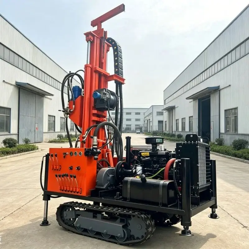 Customized Agricultural Irrigation Air‑water Dual‑purpose Drilling Rig, Civil Multi‑terrain Water Well Drilling Equipment