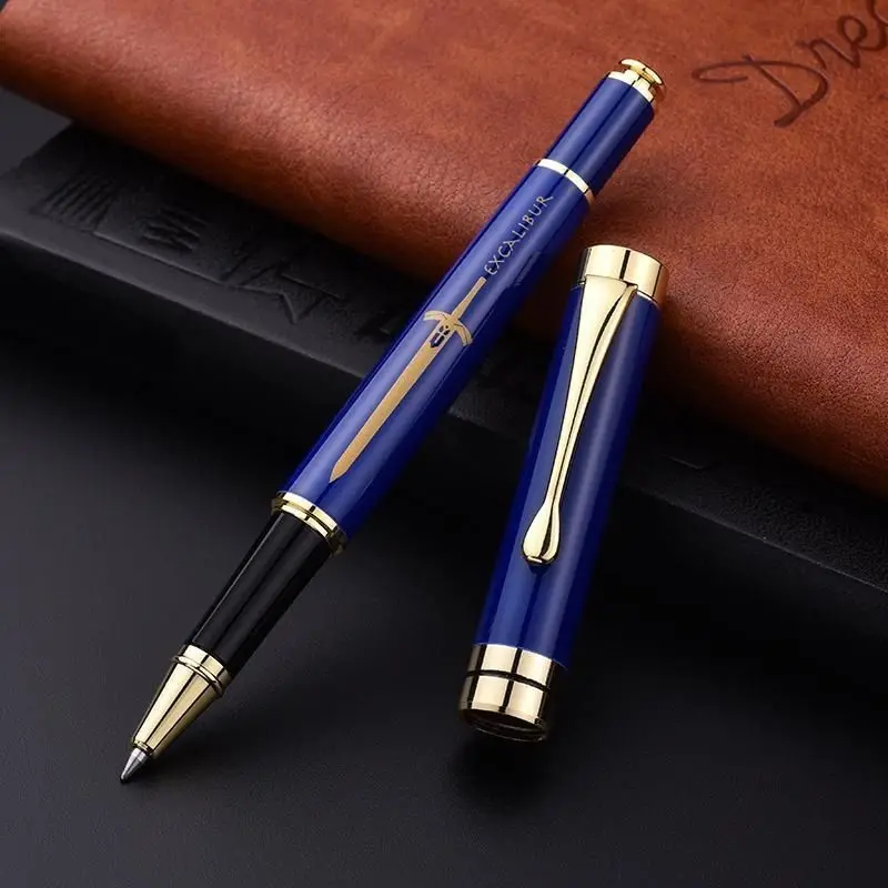 Juego Fate/Grand Order bolígrafo periférico de animé Altria Pendragon Saber bolígrafo Neutral de Metal bolígrafo de firma papelería regalo