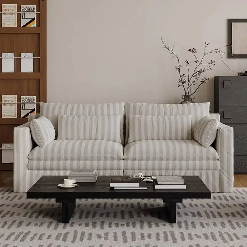 

Luxury White Boneless Sofa Designer European Soft Lounge Boneless Sofa Memory Foam Modern Ergonomic Muebles Unique Furniture