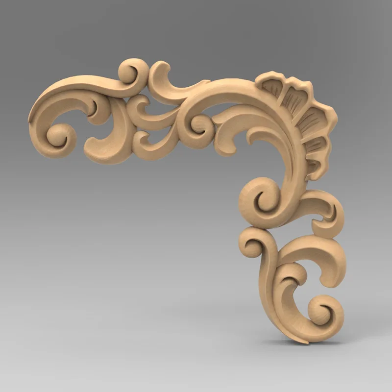 زهرة ورقة نحت 35 قطعة/المجموعة STL نماذج ثلاثية الأبعاد نموذج الإغاثة ل CNC ، Artcam ، أسباير ، الديكورات ثلاثية الأبعاد زخرفة الأثاث ديكور