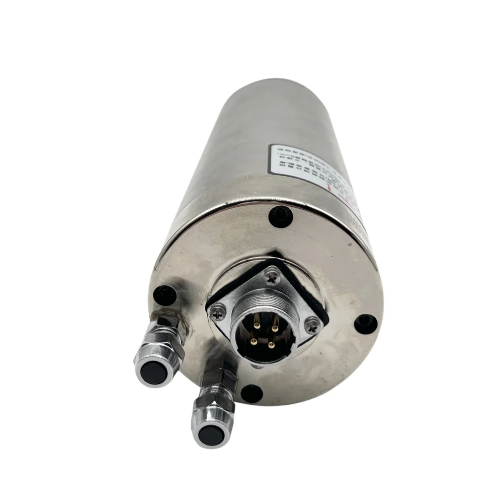 JGD-80C3-2.2KW Motore mandrino CNC ad alta velocità 80MM 2.2KW ER20 24000rpm Motore mandrino macchina utensile raffreddato ad acqua per macchina CNC