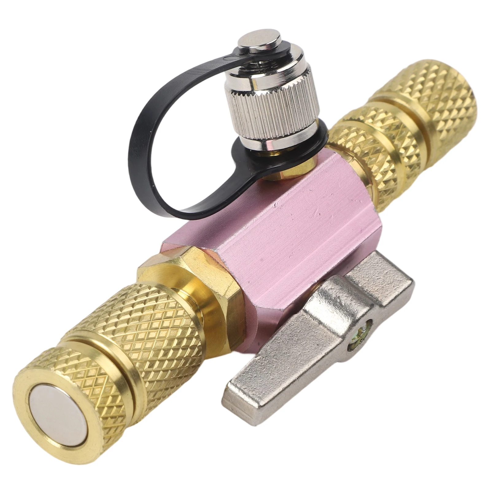 

Vacuum-Rated Valve Core Removal Tool R410A 5/16in Female Flare 1/4in Male Flare Valve Core Removal Tool O-Ring Ball Valve Seal