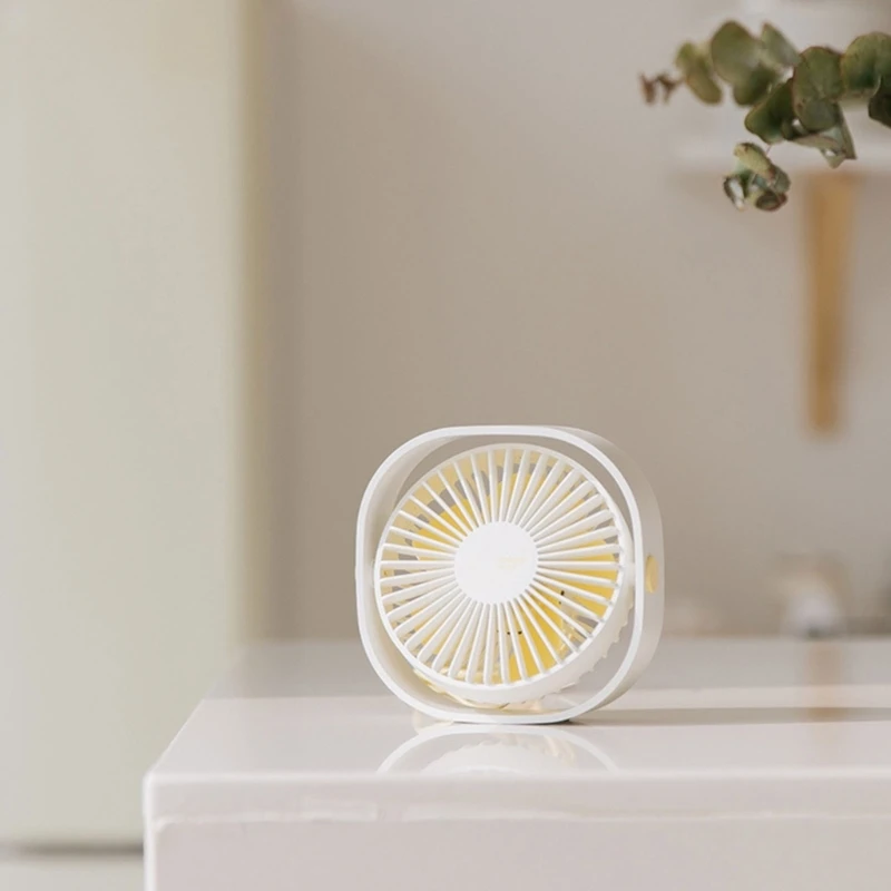 Многофункциональная бытовая техника, электрический вентилятор с воздушным охлаждением, USB перезаряжаемый портативный Настольный вентилятор для комнаты, офиса, спальни, путешествий