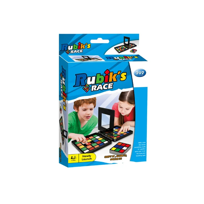 2025Kids Color Battle Square Race**Gra Planszowa dla Dzieci**Gra Rodzinna**Puzzle na Biurko Edukacyjne Zabawki Antystresowe**