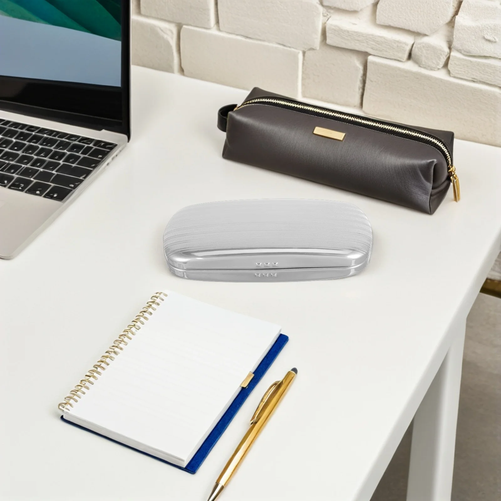 

Meticulous Craftsmanship Aluminum Sunglasses Case Versatile Style Elegant Eyeglass Protection Box For Business Trips