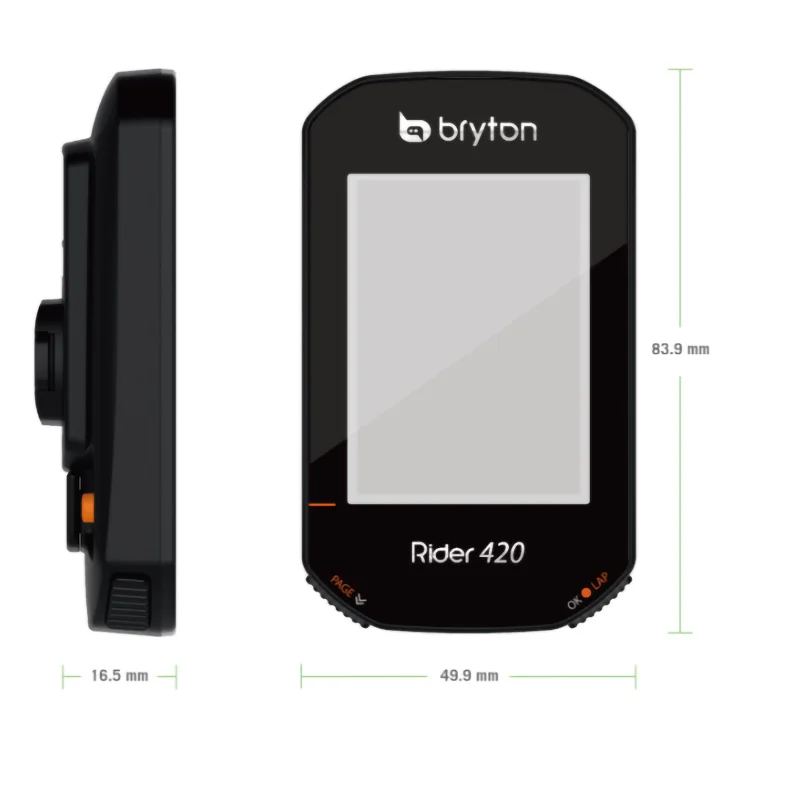 Bryton Rider 420 GPS komputer rowerowy rowerowy bezprzewodowy prędkościomierz cyfrowy mrówka + rowerowy licznik odległości do nawigacji po trasie