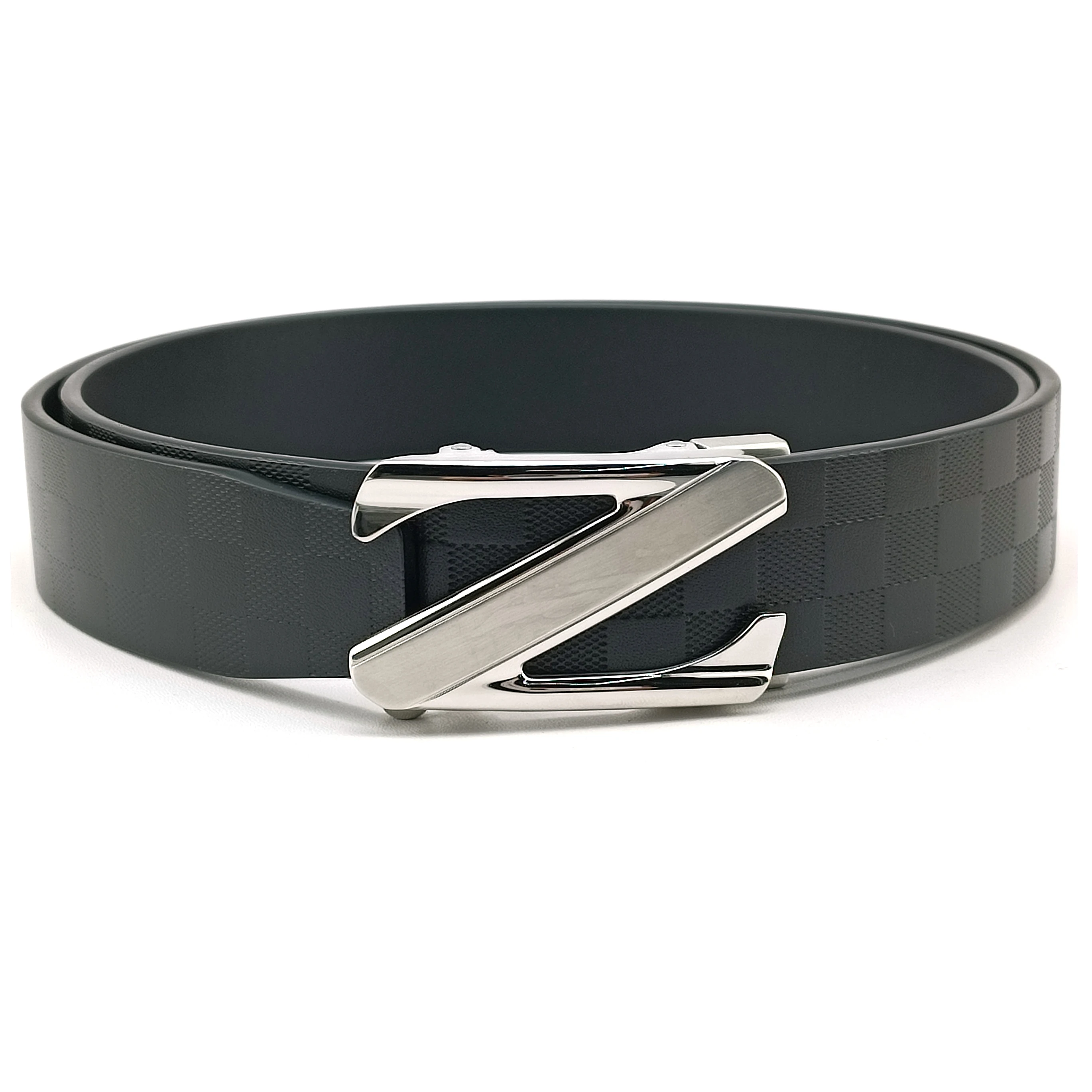 Men\'s double-sided belt body without buckle 3.5cm new men\'s and women\'s belt high-quality cowhide without buckle, free of postag