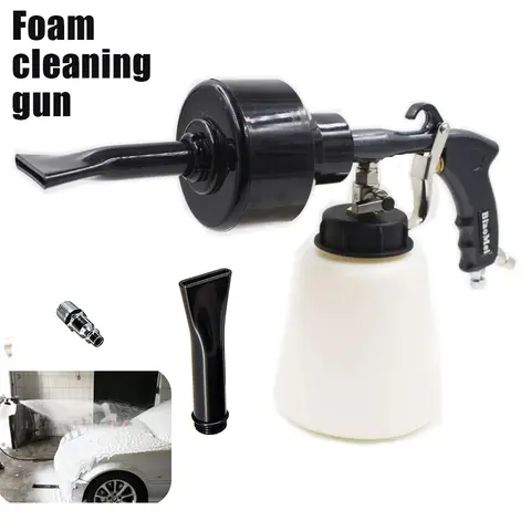 Automotive Interior Cleaning Machine Foam Sraying Gun Deep Cleaning Gun For Care Cars Air Equipment Tornado Gun Equipment Tool