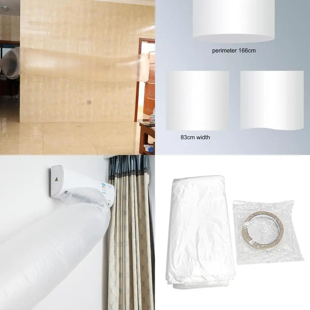 

652f Кондиционер Расширенная труба Гибкая пакетная сумка для продувных пакетов 5/10/15/20 м