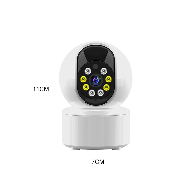 3MP Smart WIFI Security Protection Pet Baby Monitor Camera Full Color Night Vision Automatic Tracking Two-Way Audio V380 Pro APP