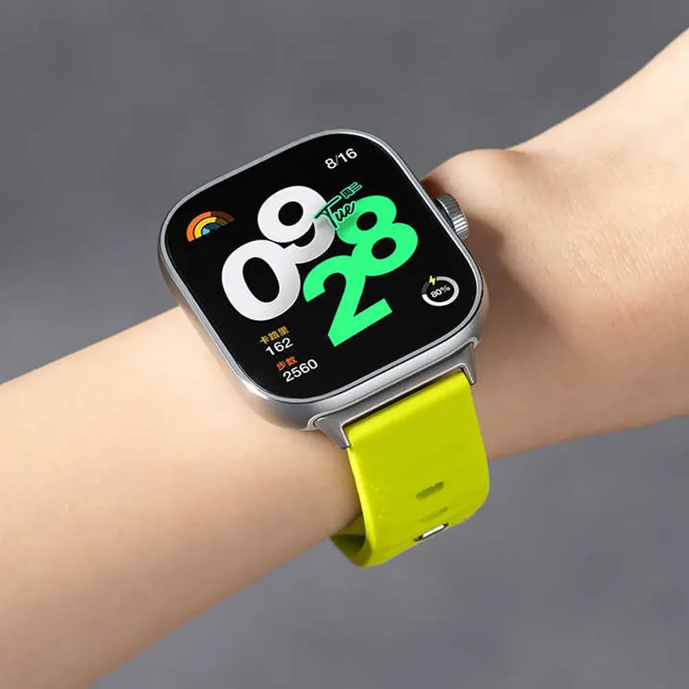 Correa deportiva de silicona para reloj Redmi 5 4, Correa para Xiaomi Mi Band 8pro 9pro, accesorios reemplazables