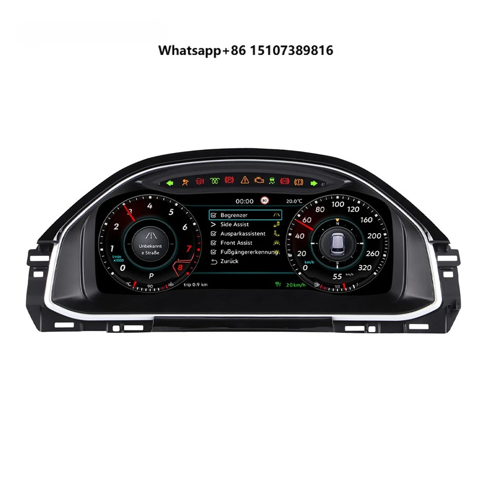 Factory Digital Cluster Car Auto LCD Dashboard Panel Instrument Virtual Cockpit for VW Bora 2016-2018