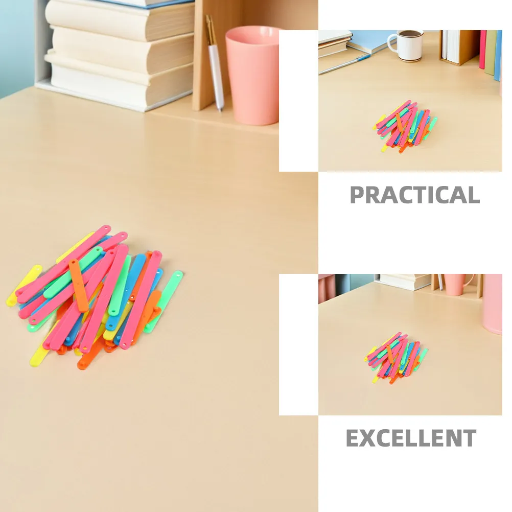 100Pcs Geometric Construction Sticks Creative Polygon Splicing for Classroom Home Early Learning Math Manipulatives Geometry