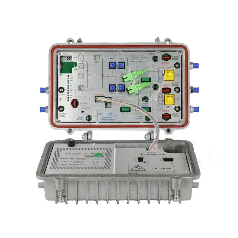 4-сторонний наружный оптоволоконный приемник FTTH CATV Цена с AGC
