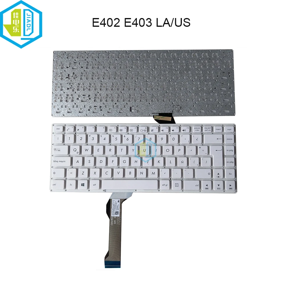 New Latin US English Keyboard Replacement keyboards For ASUS E402 E402MA E402SA E402S E402N E403 E403SA 0KNL0-4121US00 4120LA00