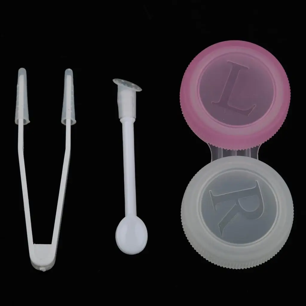 Portable Pocket Size Contact Lens Case Travel Storage Holder Container B