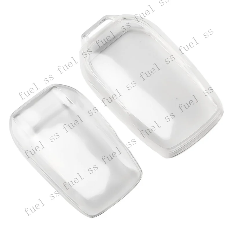 S+ Simplistic Design Transparent Black Key Cover Suitable for Select For Toyotas