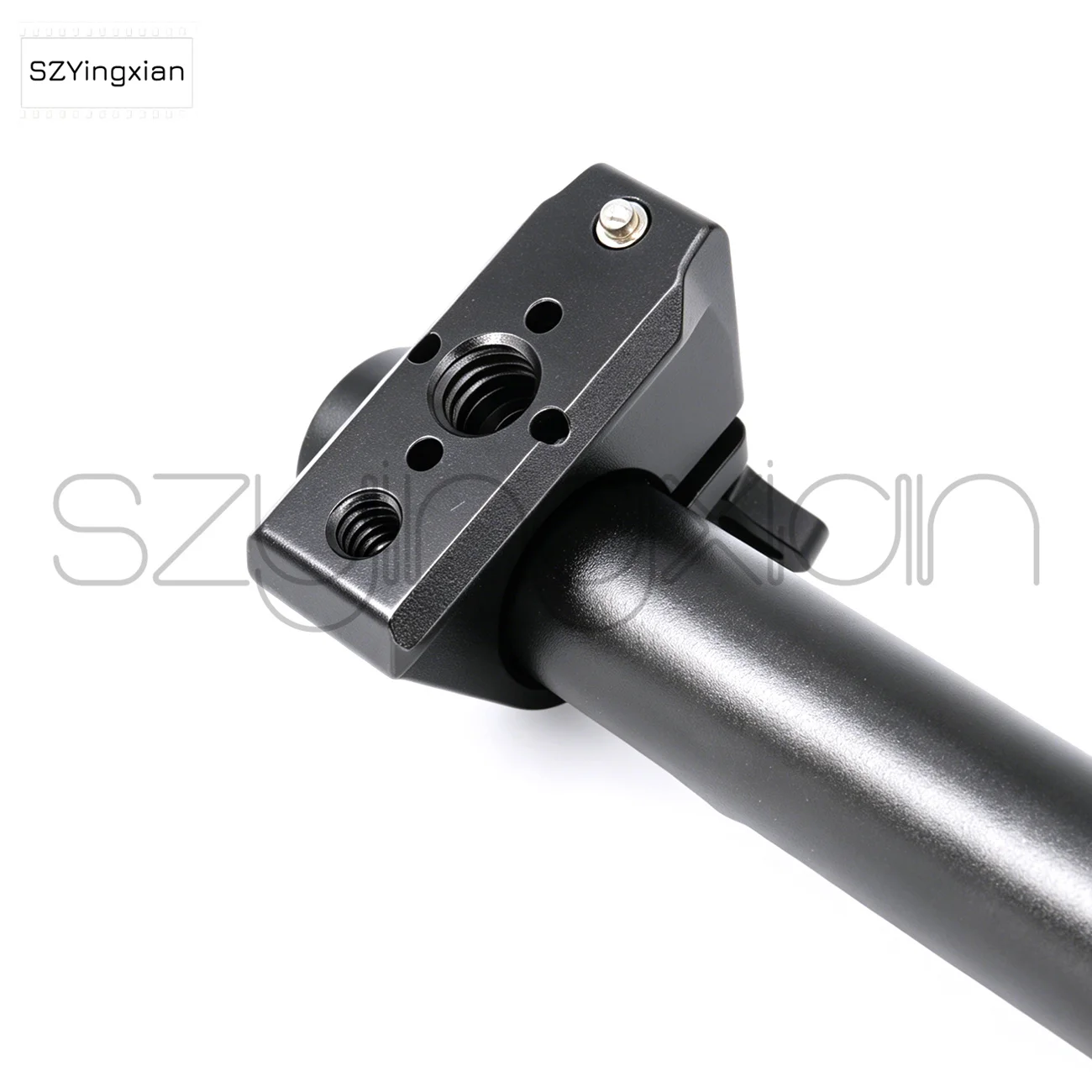 

Photography 15mm 19mm Rod Mount Clamp NATO Rail Expansion Bracket 1/4" 3/8" Threaded Hole Quick Release Adapter