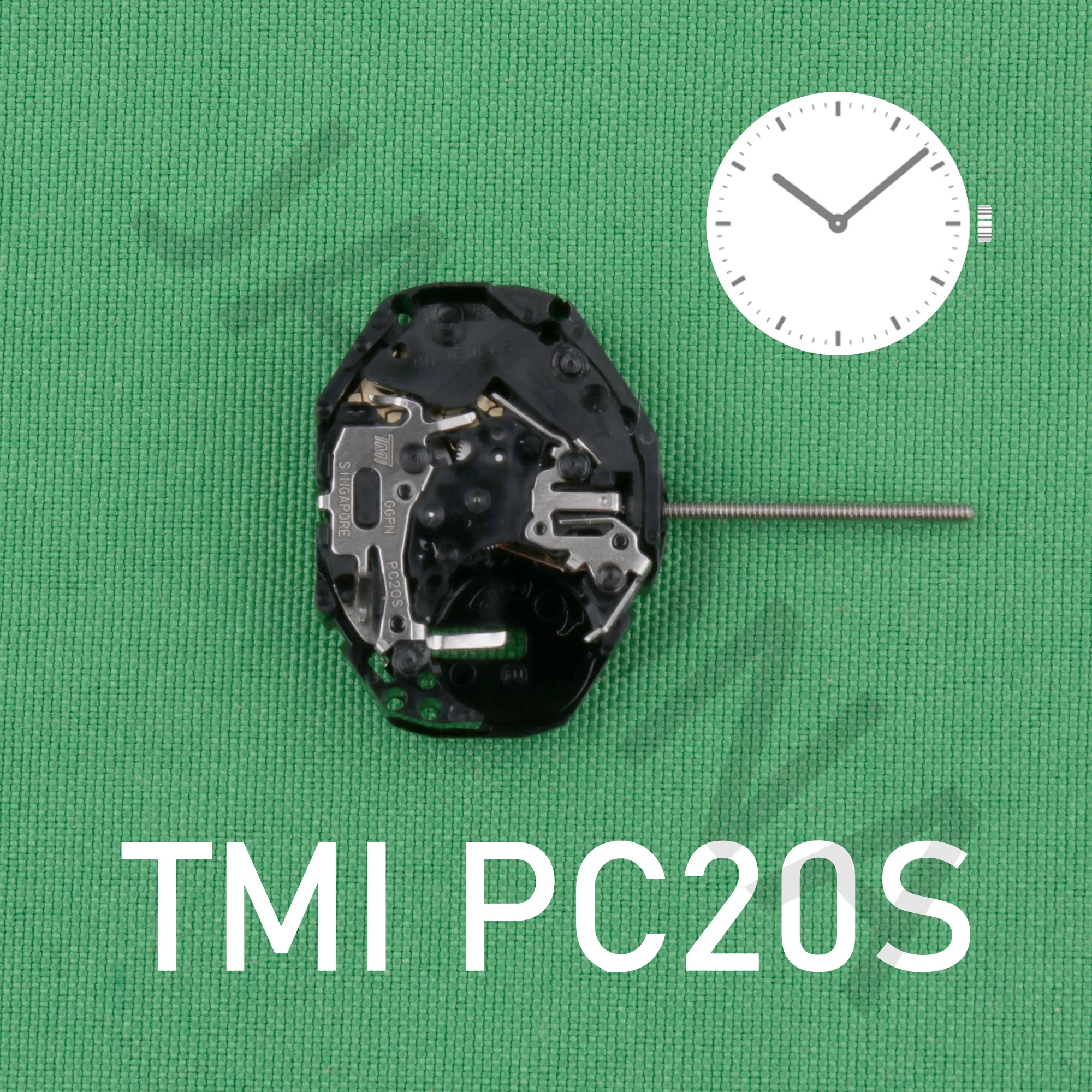 pc20 movement tmi pc20s quartz Movement  japan time module movement 2 hands movement