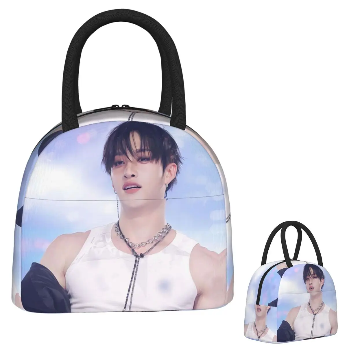 

Bang Chan Insulated Lunch Bag for Women Kids Portable Food Boxes Thermal Lunch Box Tote