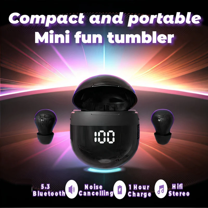 Wireless Bluetooth Earphones Heavy Bass Sleep Headphones With Mic Sports Earbuds Noise Reduction Headset For Smartphone