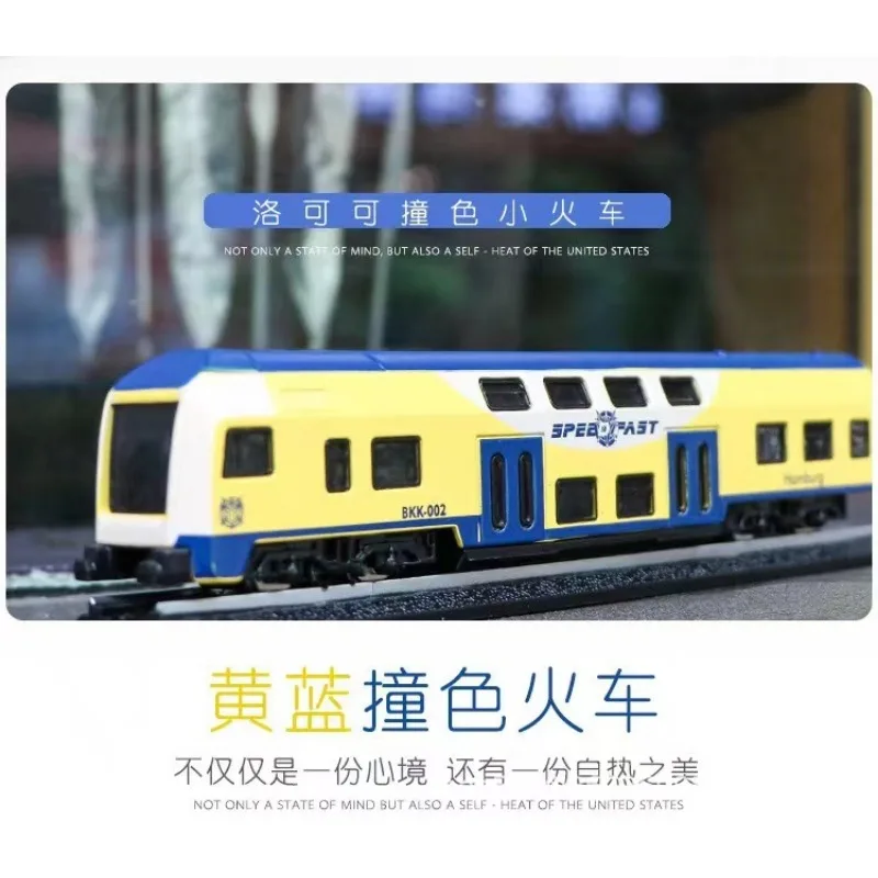 Harmony high-iron alloy train subway model ornaments simulation boys and girls holiday gifts. home decor