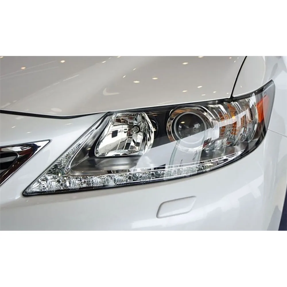 For Lexus ES250 ES300 ES350 2013 2014 Car Accessories Headlamps Transparent Lampshades Lamp Shell Headlights Lens Cover