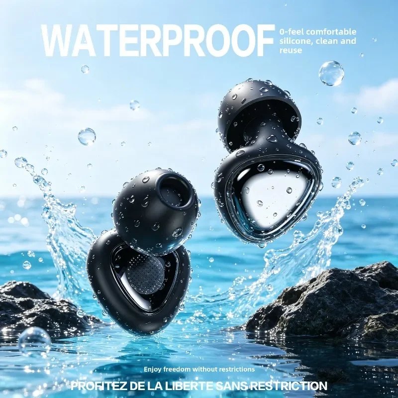 Hearing Protection Sleep Earplugs Triangle Max Gemstone Series Super Soft Noise Reduction Sound Insulation Home Daily Use
