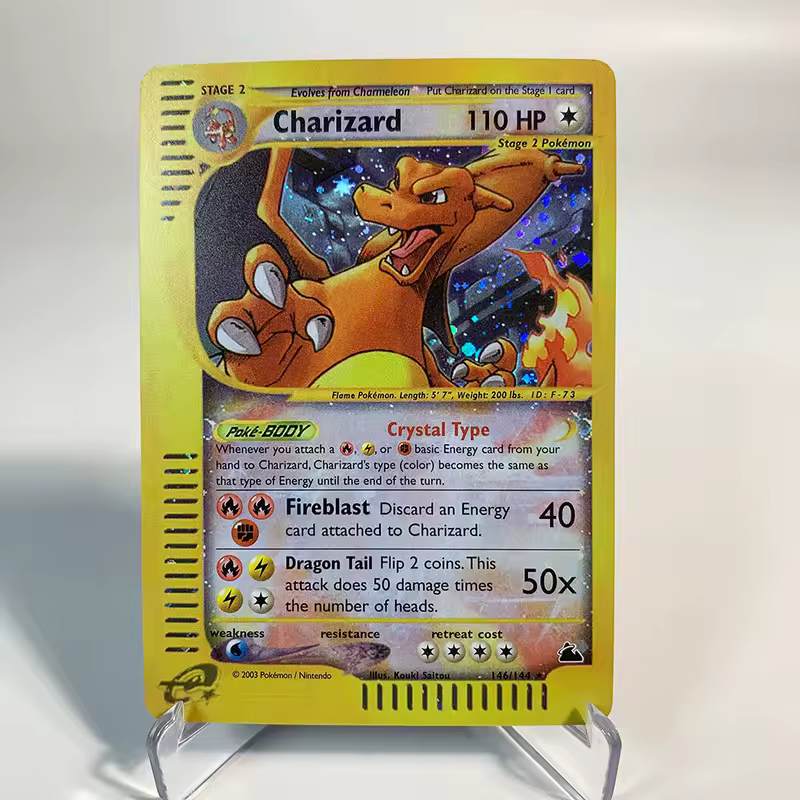 Charizard Pokemon Cards Shining Charizard Holographic Charizard Ex GX VMX Hobbies Rare Collection Battle Cards Toys Gifts - Image 4