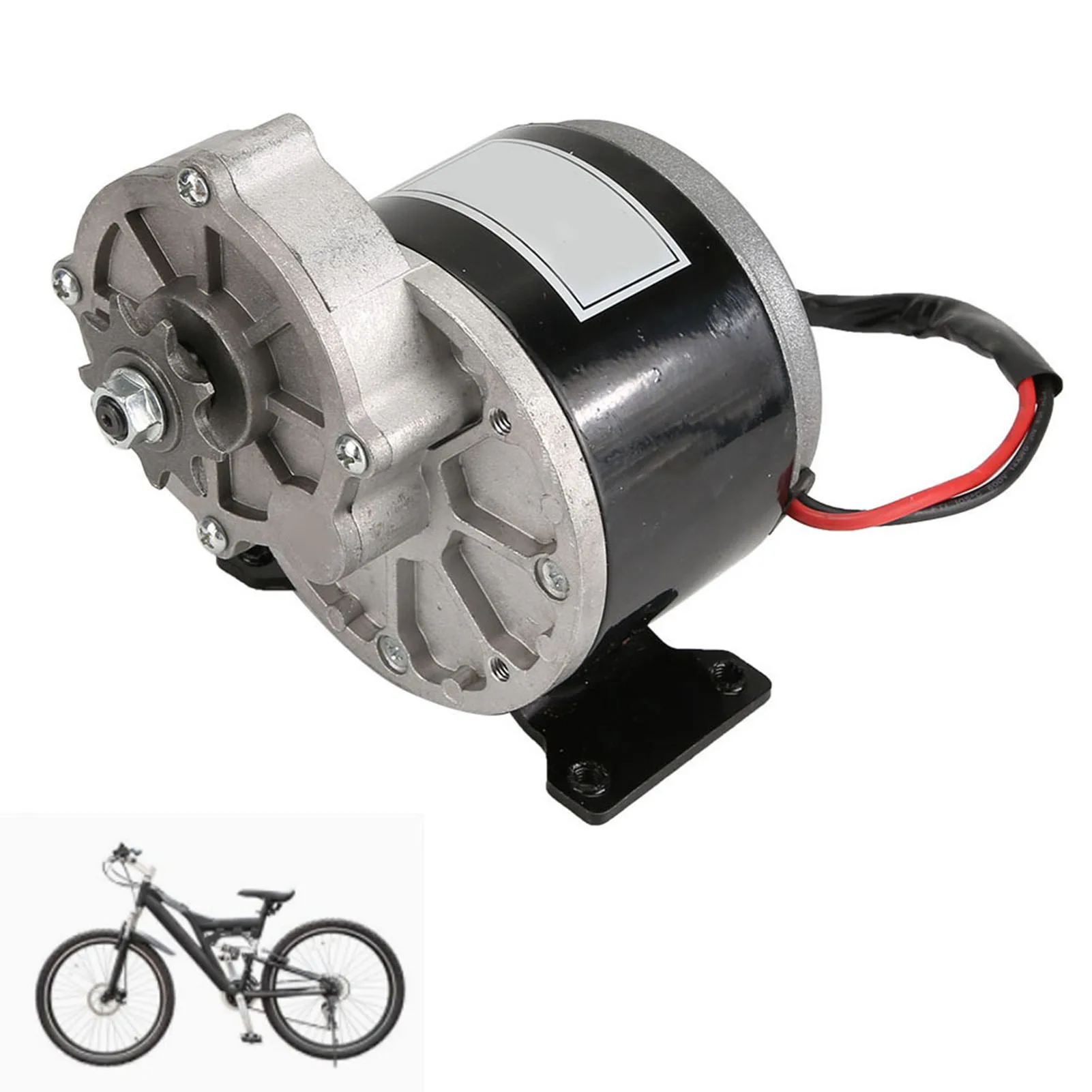 12V 250W MY1025Z2 Gear Reduction Electric Motor 2950 RPM Gear Reduction Motor Go-karts for Electric Scooter Carts