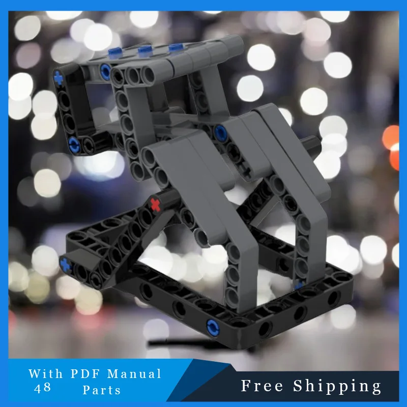 

48 PCS Building Blocks MOC Small Vertical Bracket Technology Model For Children Assembly DIY Toys Suit Festival Christmas Gifts