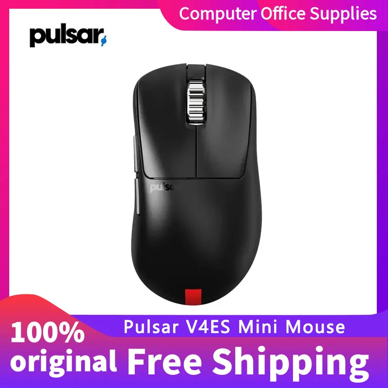 

Игровая мышь Pulsar V4ES Mini/X2H Es с OLED-экраном, беспроводная 8k, металлическое колесо, светодиодная, легкая игровая мышь с низкой задержкой, регулируемая LOD