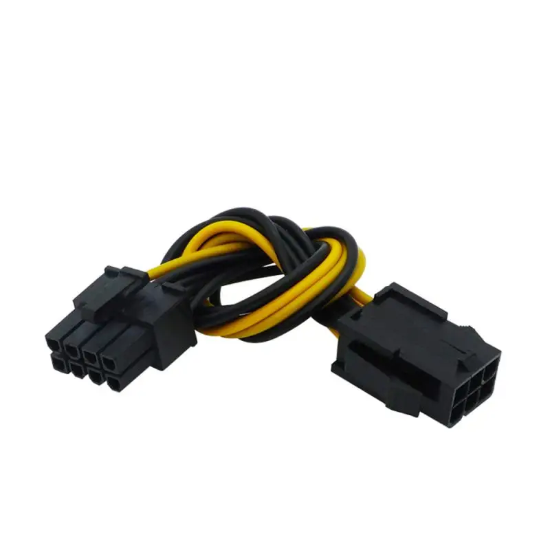 1/3PCS 20CM SATA 15pin to 6 Pin PCI-E PCIE Express Graphics Converter Adapter Cables