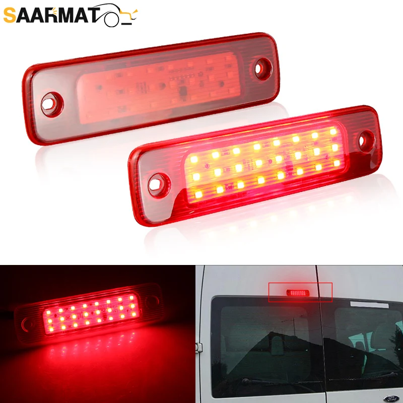 High Level 3rd Brake Light LED High Mount Rear Stop Lamp 5128002 For Ford Transit MK7 Tourneo 2006 2007 2008 2009 2010 2011-2014