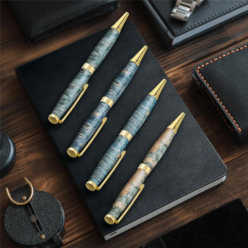 

Новый золотой 60 шт. 7 мм тонкий набор поворотных ручек для проектов Woodturn с запасным пакетом для рукоделия