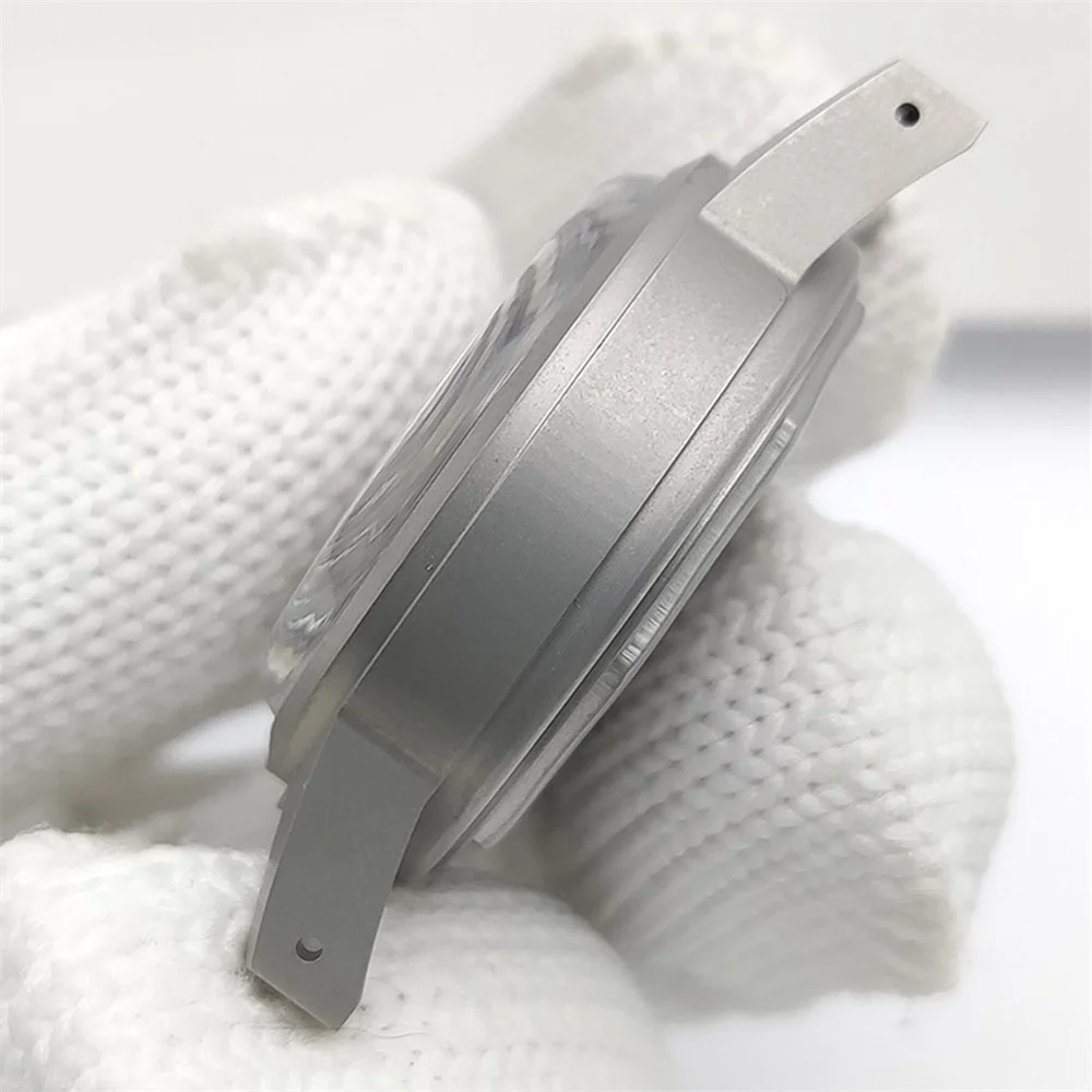 Watch Case for NH35/NH36/NH72/NH34 Movements Watch Shell Sapphire Crystal Sandblasted Finish 36mm Case