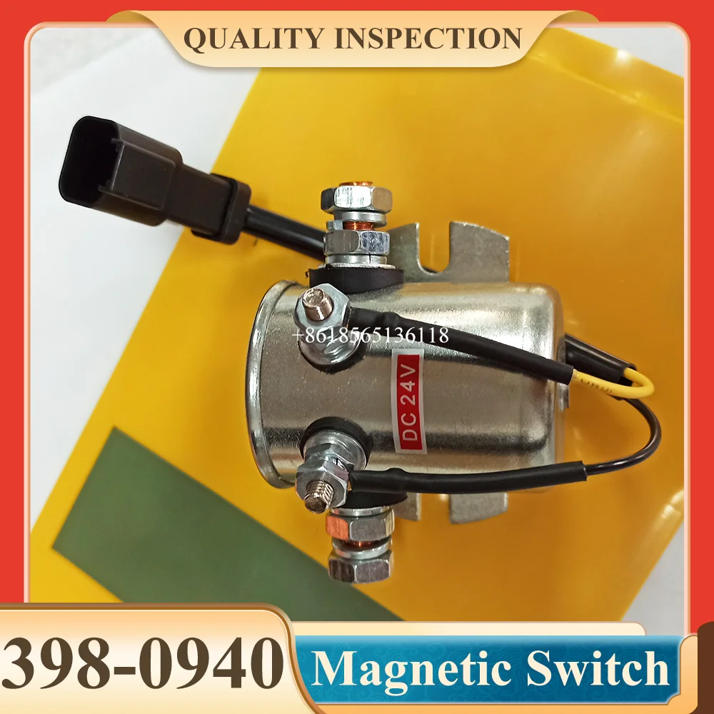 24V GP Magnetic Switch 398-0940 3980940 for Excavator 311DLRR 312D 312DL 314DLCR 315DL 319D 319DL 319DLN