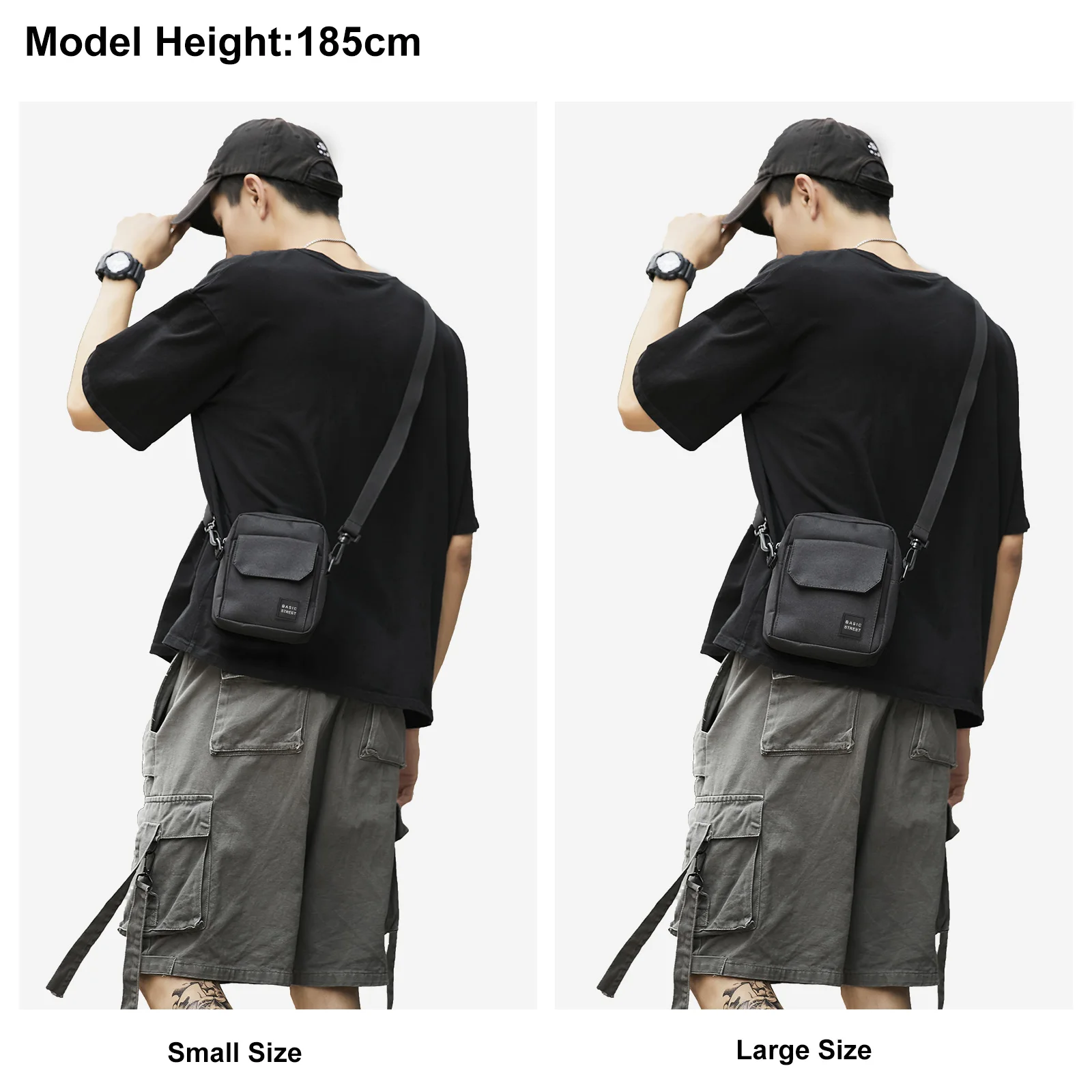 Mini Crossbody Bag Small Shoulder Bag For Men, Women Mini Messenger Satchel Bag Classic Travel Back Pack for Phone Sling Purse