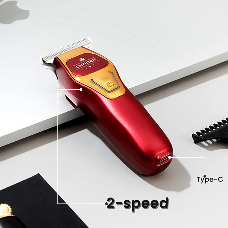 CHAOER A97 Professional Hair Clipper for Men 0 mm Shaved Head Hair Trimmer Machine USB Mini Cordless Hair Cutting Machine
