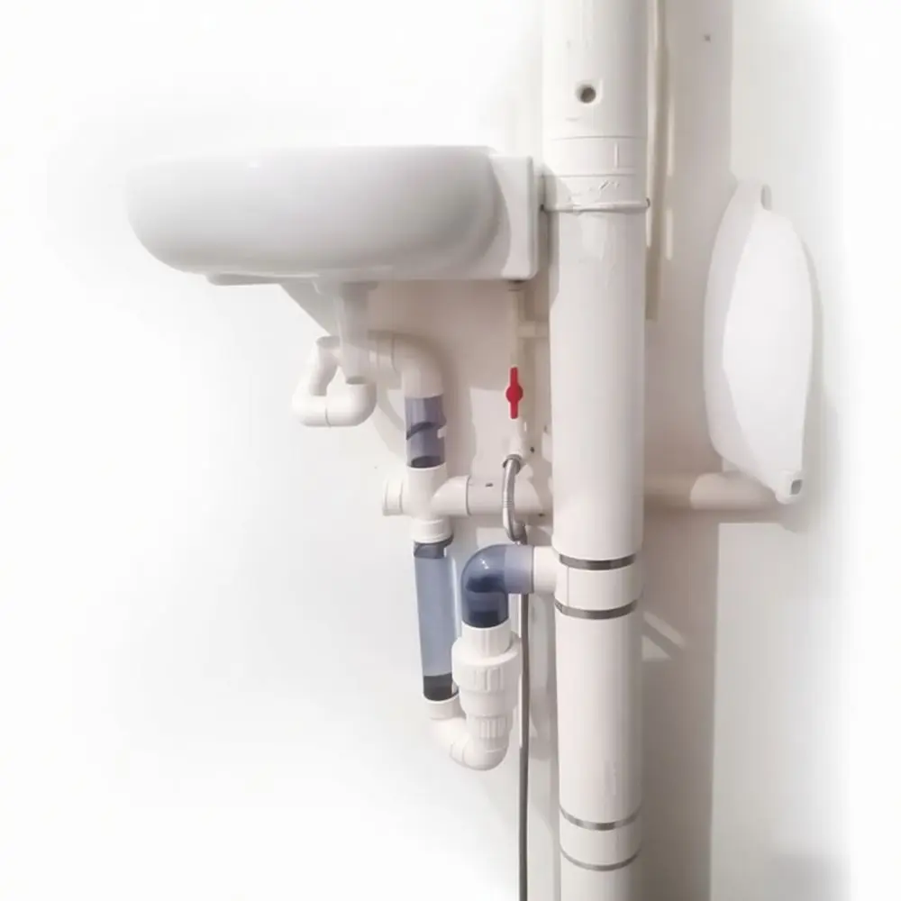 PVC Drainage Elbow 90 Degree Connector With Inspection Port Plumbing Pipe Fitting White Sewer Accessories 50 75 110 160mm