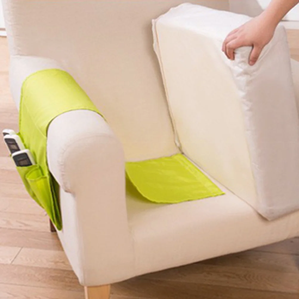 

Sofa Side Storage Organizer Heavy Duty Oxford Cloth For Phone Remote Glasses Snacks Dorm Bedroom Living Room Couch