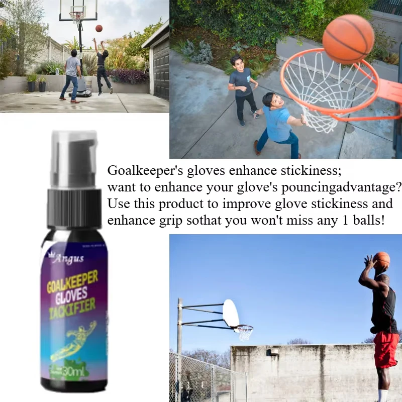 Basquete futebol aperto spray luvas de treinamento essencial aperto spray basquete aperto spray antiderrapante viscosidade aprimorada