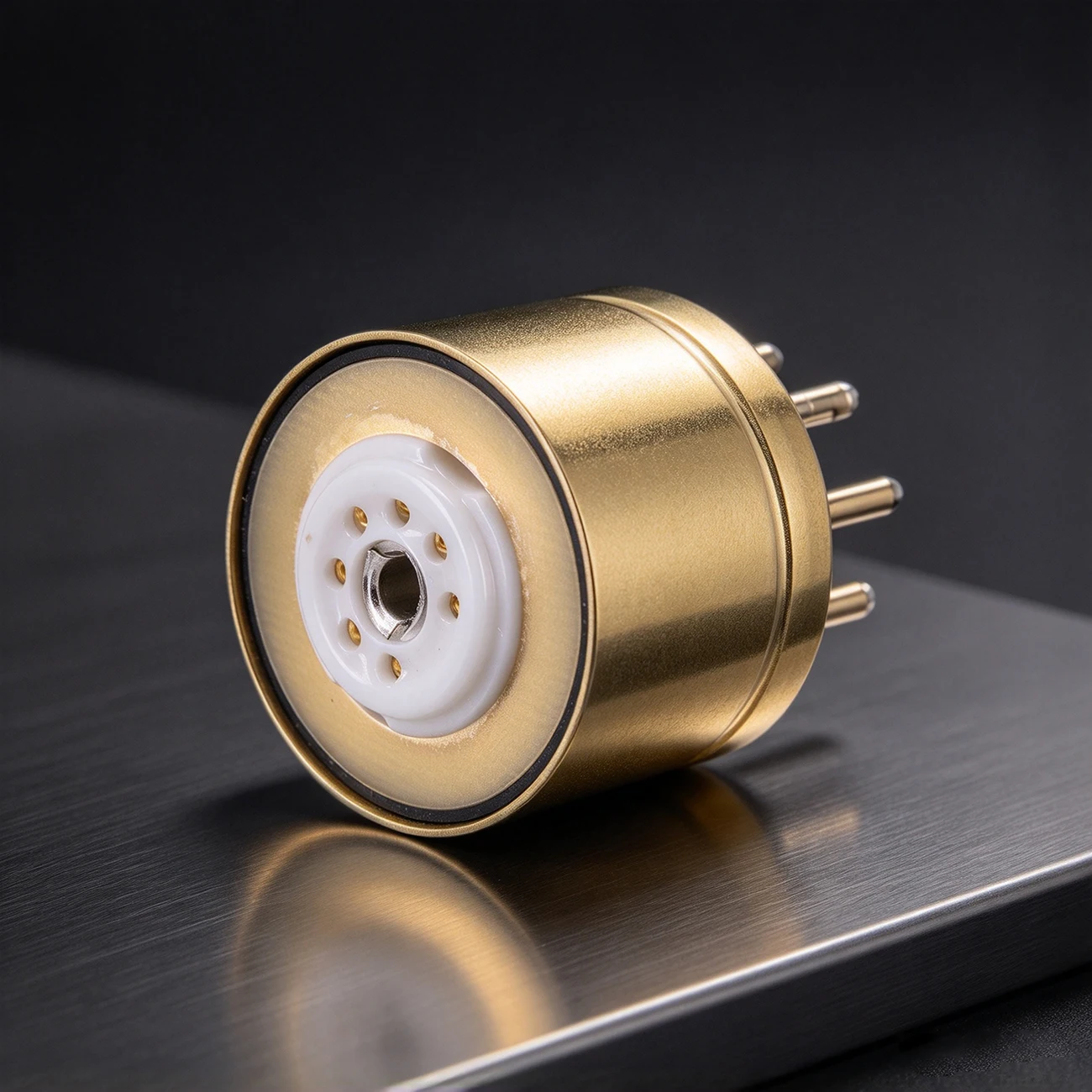 MOLEE CHUN 1PC 7PIN TO 8PIN Tube Socket Adapter  6AQ5 TO 6V6 6L6 Audio Amplifier Convert Tube Socket 6AQ5 TO EL34