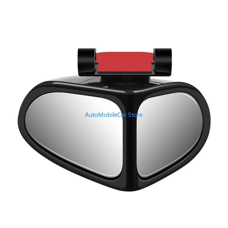 

G8TE Vehicle Blind Spots Reflectors Glass, 360 Degree Adjustable for Better Rear View