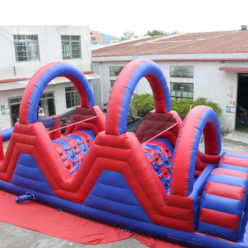 

New Design Amusement Park Giant Bouncy Castle Bounce House Outdoor for Adult Inflatable Obstacle Course