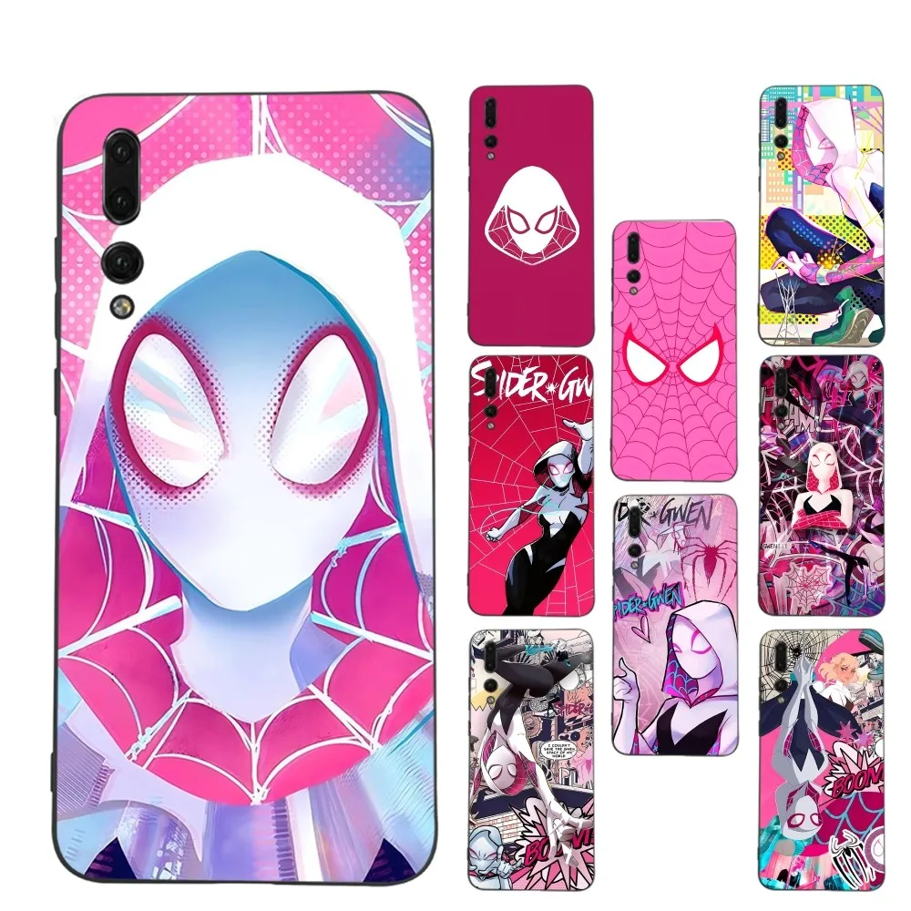 Фото Чехол для телефона S-Spider M-man Gwen для Huawei P 8 9 10 20 30 40 50 Pro Lite Psmart Honor 10 Lite 70 Mate 20lite