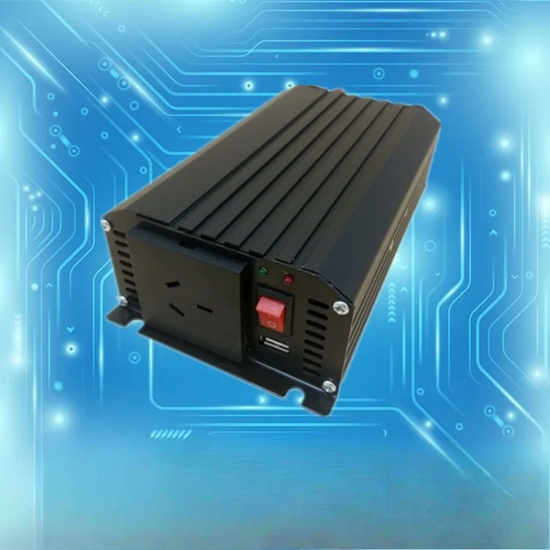 300W Car Power Inverter DC12V to AC220V Voltage Converter with 2.1A USB Port