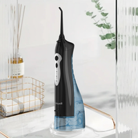 Portable Water Flosser Oral Irrigator Water Teeth Cleaner Pick, Telescopic Water Tank, 3 Modes & IPX7 Waterproof, Home & Travel